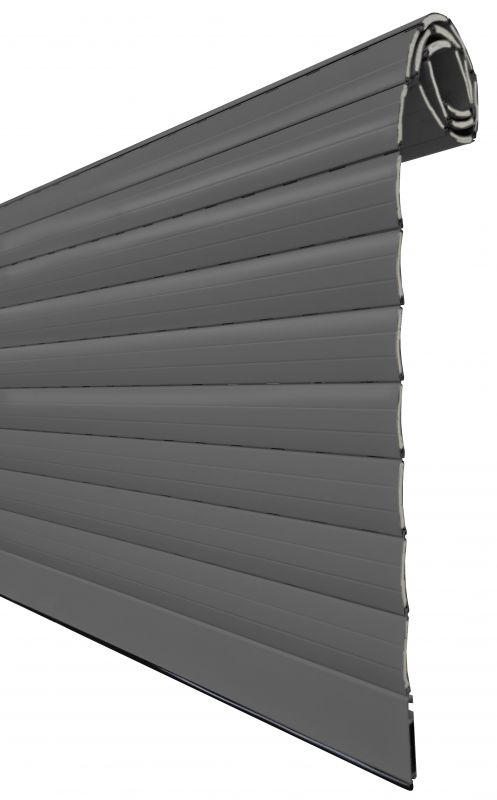 persiana de aluminio térmica color gris medio 7011