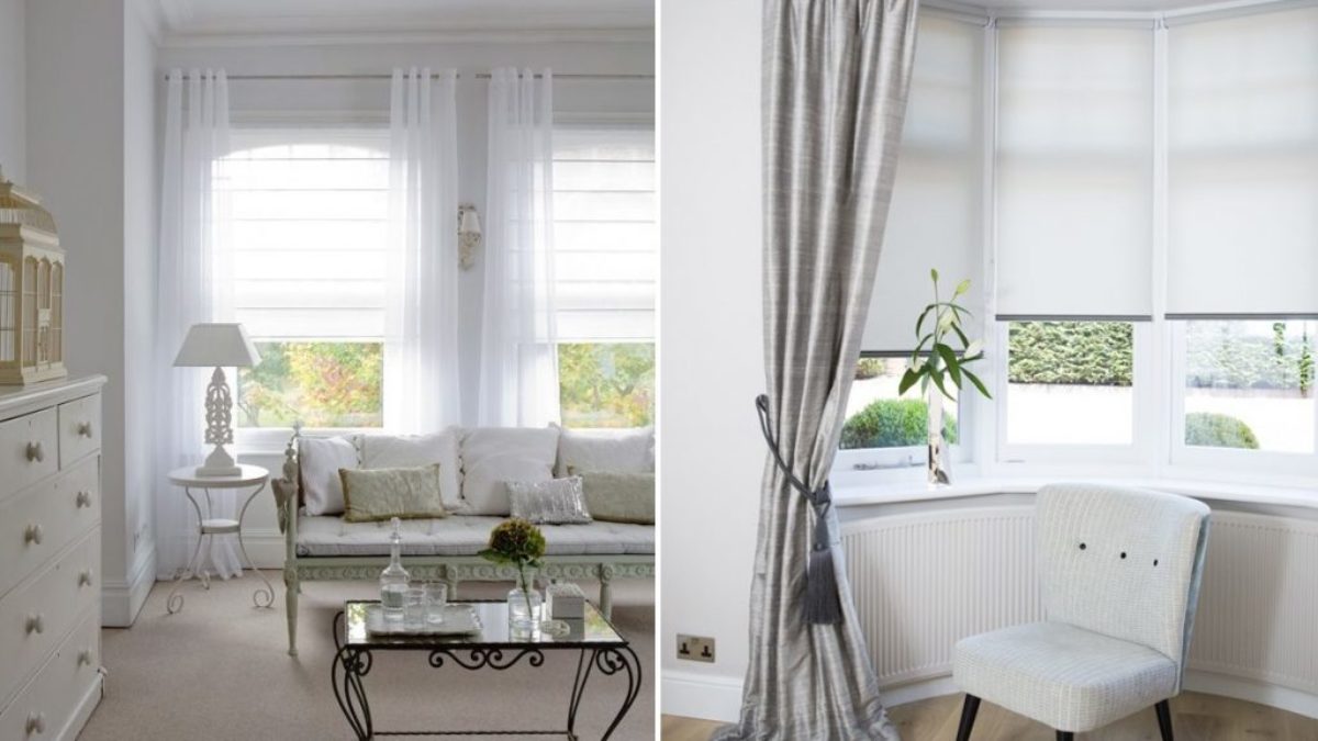 4 ideas para combinar estores y cortinas en una habitación - El Blog de