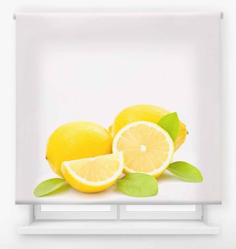 Estor Digital Translucido Cocina Limón
